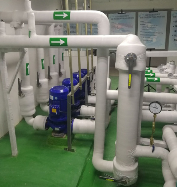 地源空氣源熱泵機房管道 地源空氣源熱泵機房管道